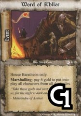 Word of R'hllor